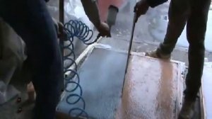 Мытый бетон, вымывной бетон - технология заливки