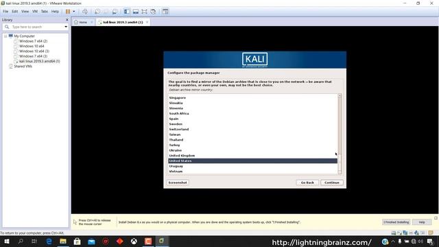 How To Install kali linux 2019.3 x64 Bit On VMware® Workstation 12 Pro (Virtual Machine) смотреть онлайн