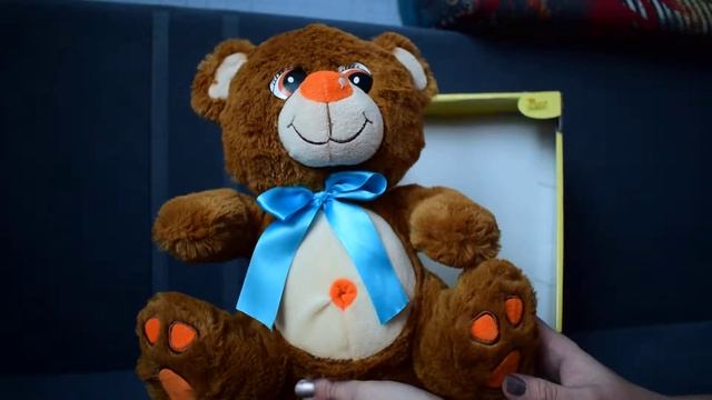 Интерактивная игрушка - Медвежонок Тоша от Fluffy Family/ Наша игрушка часть 1 смотреть онлайн