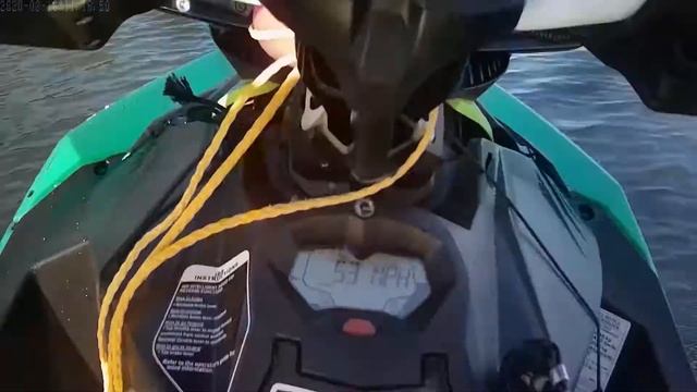 52 MPH SEEDOO SPARK RECORD BROKEN BY MARK VAN TASSEL AT 54 MPH