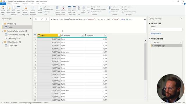Create a Running Total by Category in Power Query смотреть онлайн