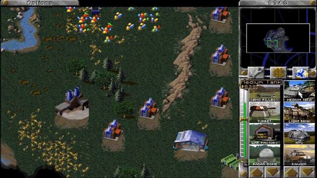 Red Alert 1 Gameplay HD 1v1 on USA Map YouTube смотреть онлайн