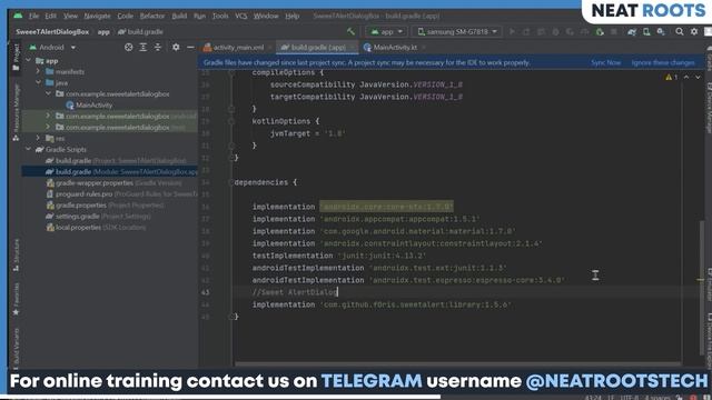 Advance UI in Android App Development - Android Studio Tutorial - Kotlin смотреть онлайн