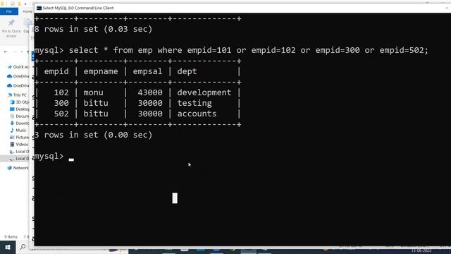 Update Rename Table, Between ,Like Operator, Aggregate Function - Count, Min, Max, Avg, Sum, Group смотреть онлайн