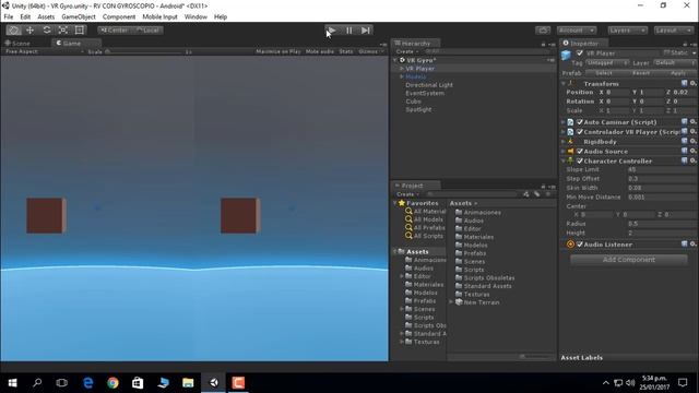 Unity 3D Crear Un Juego Para Realidad Virtual (Introduccion) смотреть онлайн