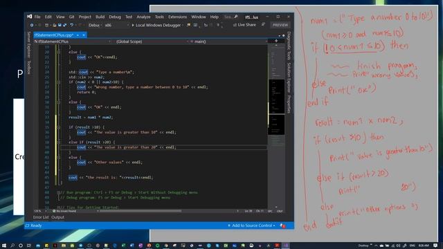 Beginner Programming Course - Python, JAVA, C++, C# (Video 33) C plus else if смотреть онлайн