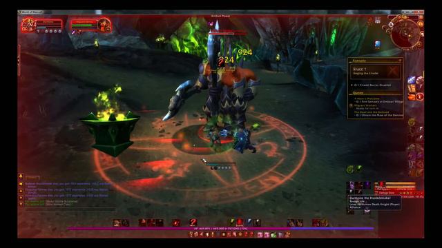 {Wow}World of warcraft Dk class hall weapon quest смотреть онлайн