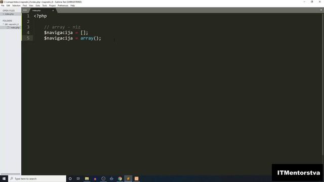 4.1 PHP Array смотреть онлайн