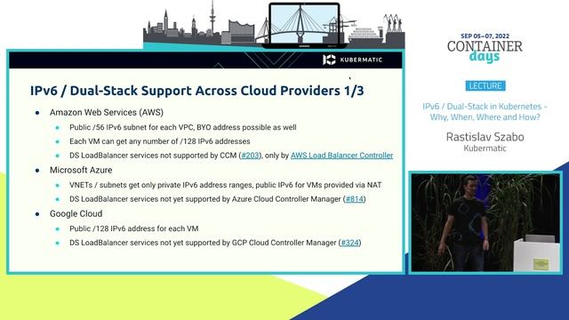 IPv6 / Dual Stack in Kubernetes - Why, When, Where and How? - Rastislav Szabo смотреть онлайн