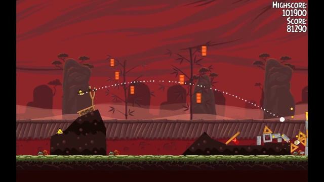 Angry birds seasons year of the dragon level 9 three stars смотреть онлайн