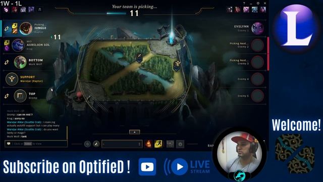 WORLD'S BEST WARWICK JUNGLE IN SEASON 14: Press To Attack and CLIMB - League Of Legends @OptifieD смотреть онлайн