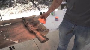 Жесткий тест нового автомата Калашникова Разрушительное ранчо.