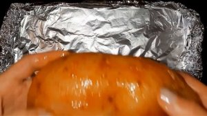 Куриная пастрома в духовке.