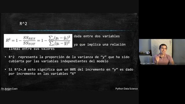 Ciencia de Datos Python | C02-7.2 R^2 y R^2 ajustada смотреть онлайн
