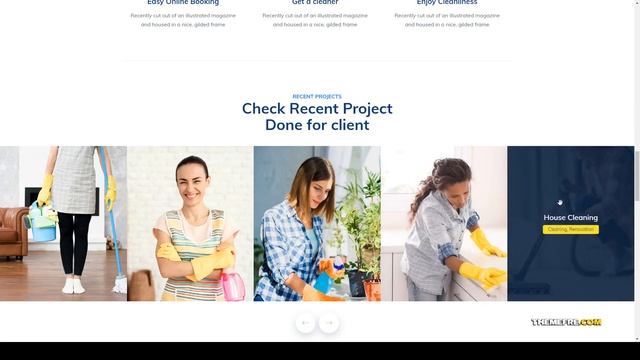 Chika â€“ Cleaning Services WordPress Theme смотреть онлайн