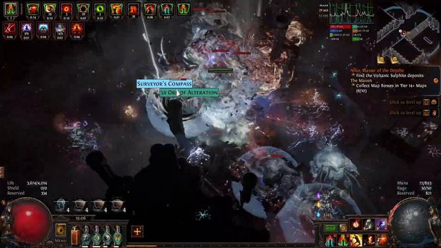 Glacial Hammer Juggernaut (T16 60% deli 4500 Wisps) - 1 Div Challenge | PoE 3.23 Affliction смотреть онлайн