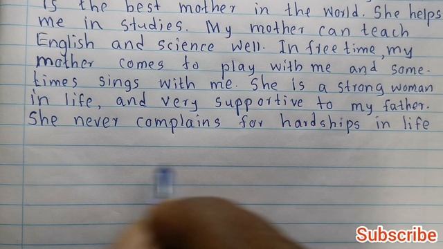 MY ENGLISH TEACHER W.I - Episode 288|Essay on My favourite Person. смотреть онлайн