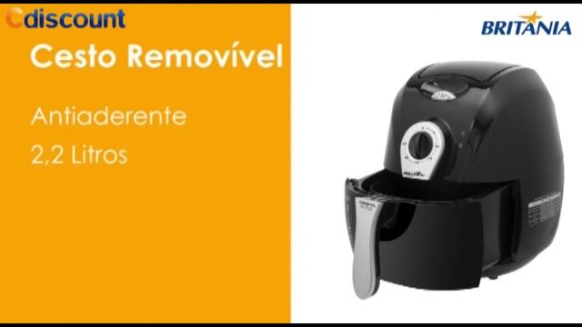 Fritadeira Britânia Air Fry Pro Saúde - Preto смотреть онлайн