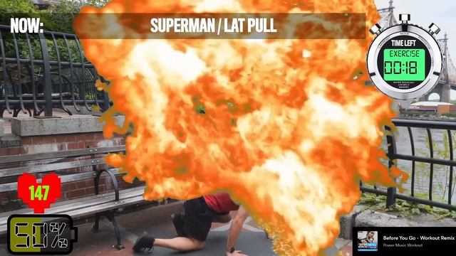 30 MINUTE TABATA WORKOUT - NO EQUIPMENT, BODYWEIGHT EXERCISES ONLY! Bray Wyatt Edition. смотреть онлайн