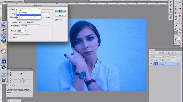 Красивый цвет кожи в Photoshop смотреть онлайн
