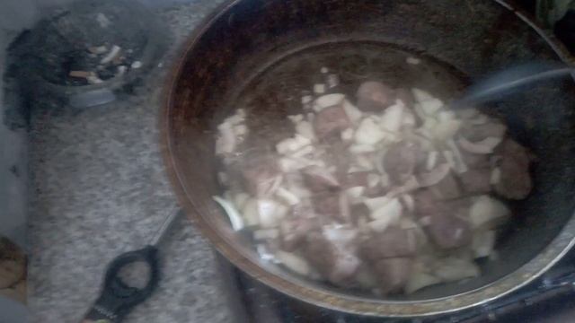 Готовка/макароны со свиной печенью смотреть онлайн