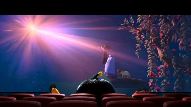 Angry Birds are Red, Chuck and Bomb Watching Wish Trailer смотреть онлайн