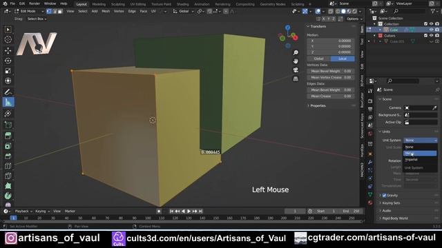 3D printing sizes from Blender files смотреть онлайн