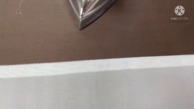 Полезный фрагмент из онлайн курса "Тюль на сборке ". Репсовая тесьма по низу тюля. смотреть онлайн