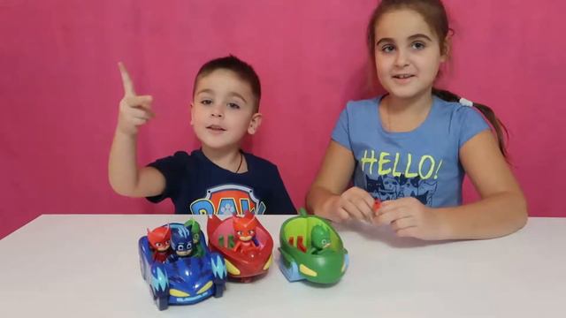 Герои в Масках распаковываем игровой набор для детей смотреть онлайн