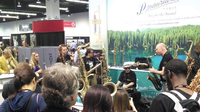 P. Mauriat in NAMM 2014 (Music by Arno Haas"b dong c") смотреть онлайн