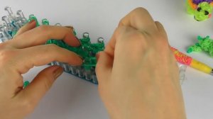 Весёлая черепашка 3Д из резинок Rainbow loom Turtle 3d