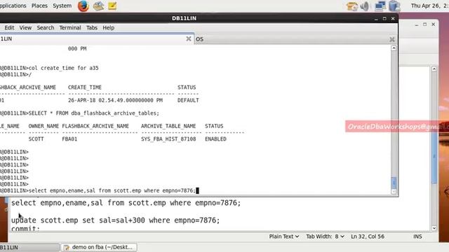 Simplified DBA-026-02-Total Recall with Flashback Data Archive смотреть онлайн