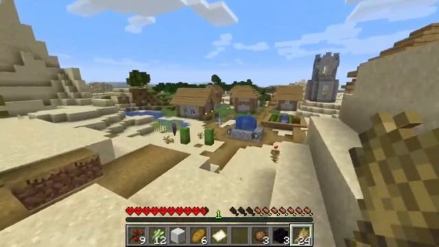 Без дерева #2 Всё с начало #minecraft #survival #top смотреть онлайн