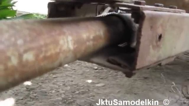 Самодельное универсальное сцепное для авто-прицепа_©Jktu