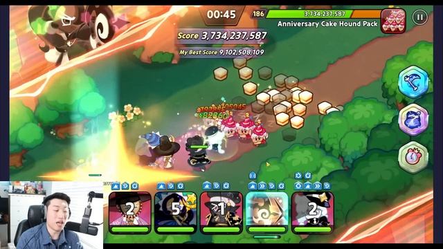 9+ BILLION DMG Cake Hound Frenzy Team That Got Me to TOP 4! | Cookie Run Kingdom смотреть онлайн