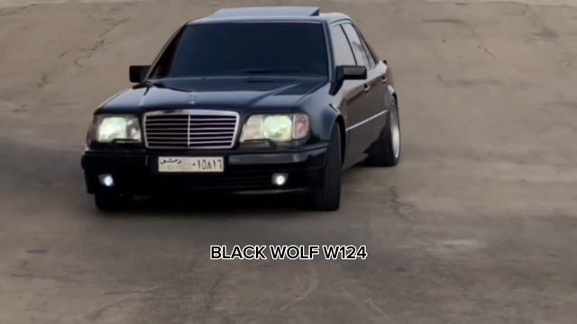 BEAUTIFUL MERCEDES W124 E500?|#mercedes #w124 #black #wolf