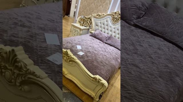 Спальня Джаконда 3х дверный шкаф кровать прикроватные тумбы и туалетный стол с зеркалом смотреть онлайн