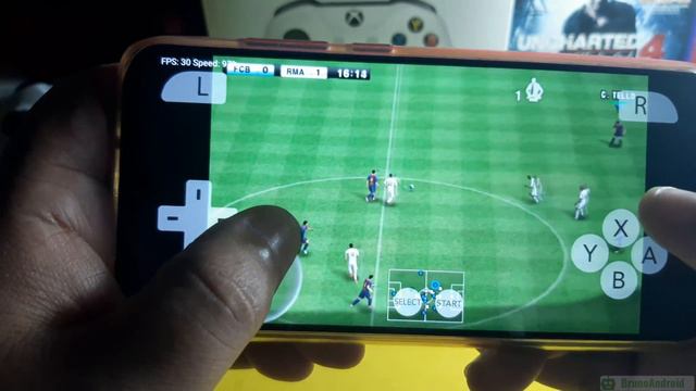 JOGANDO PES 2013 NO REDMI NOTE 8 CITRA 3DS MELHOR EFOOTBALL PRA CELULAR смотреть онлайн