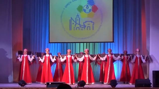 Ансамбль танца "Румянец" - Хоровод с платками смотреть онлайн