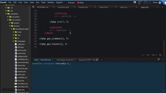 AWEB wk29 - Converting HTML/CSS w/Bootstrap to theme in WordPress - part 403million смотреть онлайн