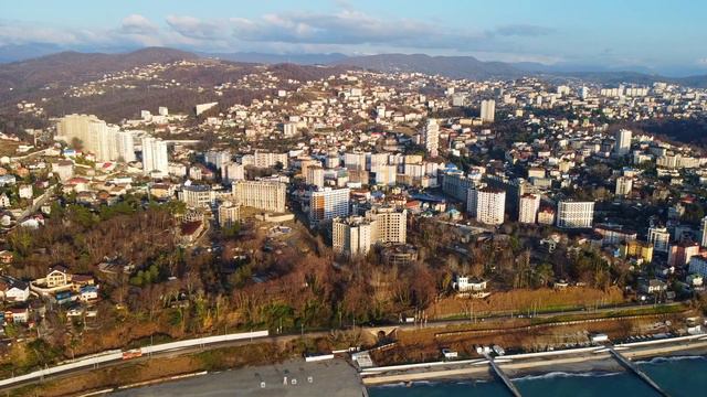 Сочи, море, DJI Mavic mini смотреть онлайн
