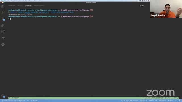 #5 Usando Secrets y Configmaps en Kubernetes | Angel Ramírez смотреть онлайн