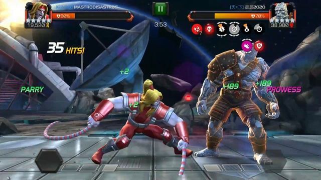 Stubborn Korg on Node 23 Mix Master Oscillate, Decent run w/ Omega Red - Marvel Contest of Champion смотреть онлайн
