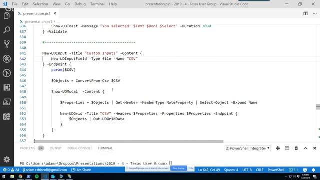 Powershell Universal Dashboard with Adam Driscoll смотреть онлайн