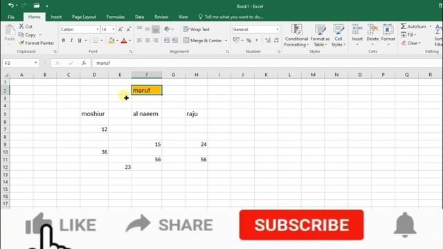 Excel F4 এর দারুন একটি কৌশল। MS Excel Tricks-5।।।@Naeem's universe смотреть онлайн