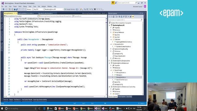 Monitoring Of Distributed App Hosted In Azure App Service