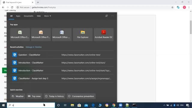 17 - final keyword and final variable in java смотреть онлайн