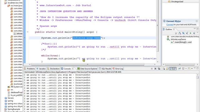 How to Increase Console Buffer Size in Eclipse IDE смотреть онлайн