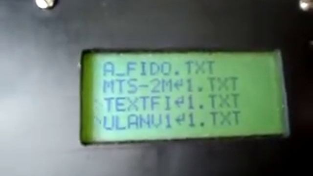 Электронный SD ридер на микроконтроллере Atmega32 смотреть онлайн