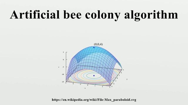 Artificial bee colony algorithm смотреть онлайн